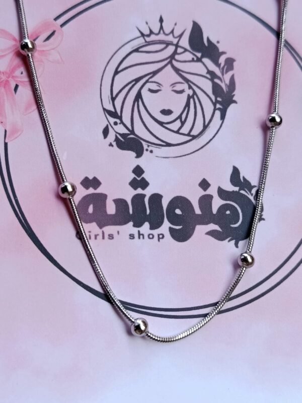 خلخال أستانلس حمصه سيلفر